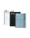 Ghaith and Qalby Etmaan Foldermate A5 Notebook with Inner Pocket Divider High Quality Paper for School Office Notes