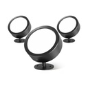 EZVALO LED ضوء جداري داخلي قابل لإعادة الشحن وقابل للتعتيم مع تحكم باللمس وعن بُعد (عبوة من 3) |EZL2404A|