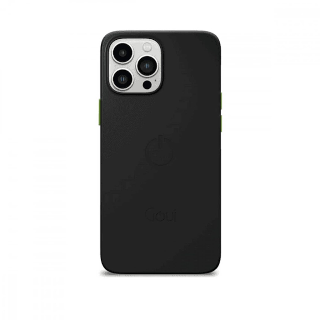 غطاء Goui المغناطيسي لهاتف iPhone 14 Pro Max بحجم 6.7 إنش مقاوم للصدمات مصنوع من المطاط مع قضبان مغناطيسية متوافق مع الشحن اللاسلكي G-MAGENT14PM