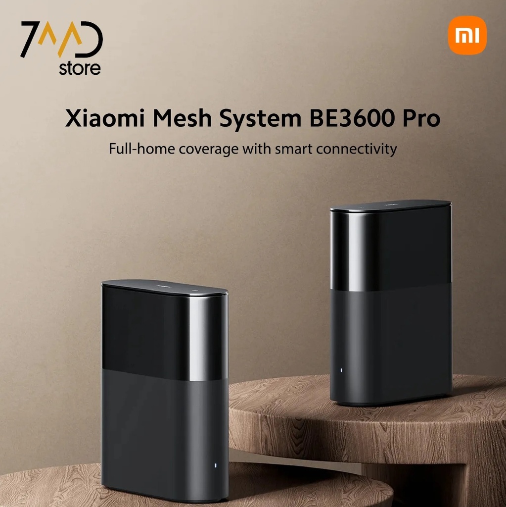 Xiaomi Mesh WiFi System BE3600 Pro Router Dual Band NFC Bluetooth Mesh High Speed 2.5Gbps Ethernet Port (1-PACK)