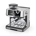 Lepresso Dual Boiler Espresso Machine Stainless Steel 2300W 19 Bar Pressure Built-in Conical Grinder 2.8L Water Tank Adjustable Grind Size Thermo Block Boiler Milk Frothing Nozzle Automatic Shutdown UK Plug |LP030/LPCFFM0030|