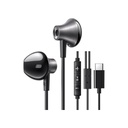 UGREEN USB C Earphones Wired Type C Headphones with Mic and Volume Control for iPhone 16 Samsung Galaxy S24 S23 iPad Pro Air Noise Cancelling 14mm Driver Model: EP106 P/N:35756