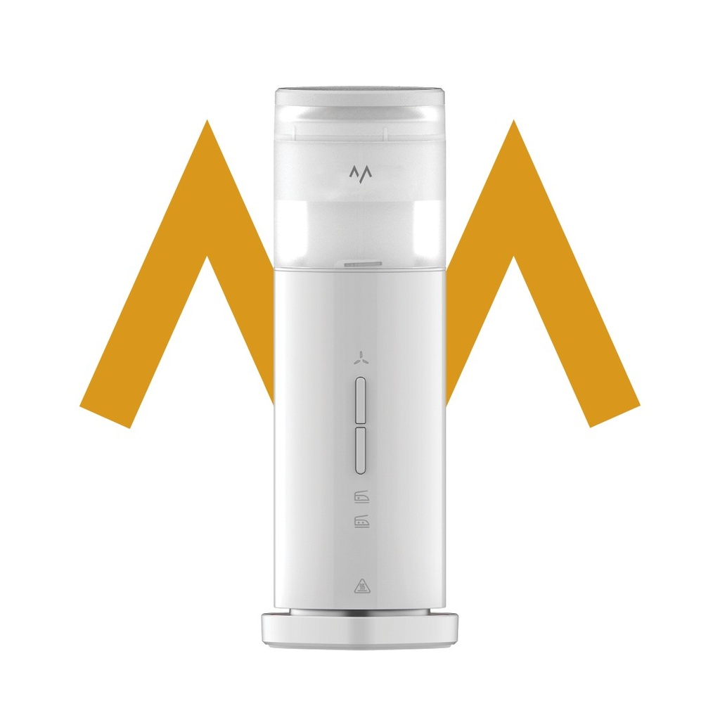 7MD Garment Care Lint Blade Dual Steam Levels Portable Mini Wireless Cordless Steam Iron 130W 8000mAh Battery and Type C Charging Port |7MD4706-1|