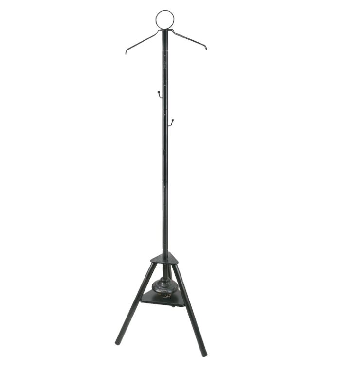 Porodo Lifestyle Clothing Bukhour Incense Burner Stand, Stable Tripod Base, Hanger Hook Design, Sturdy Non-Skid Base, 186CM Height, Incense Ventilation Holes, Smart Design - |LFS115|