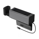 Baseus Deluxe Metal Armrest Console Organizer Dual USB Power Supply Retractable Cup Holder Car Center Console Storage Compact Metal ABS Design | CRCWH-A01/A0S |