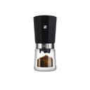 LePresso Cordless Electric Conical Burr Grinder 800mAh Rechargeable Portable Coffee Mill 35g Capacity USB Charge 40 Cups Battery Powered Espresso Grinder | LPRCGRBK |