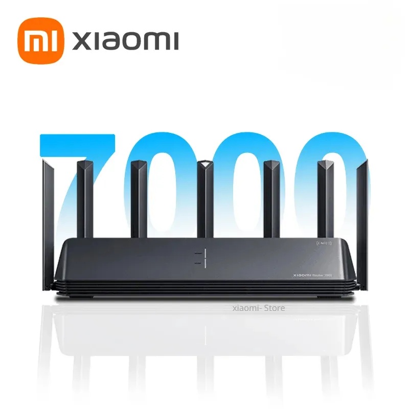 🚨 DISPLAY PIECE 🚨 Xiaomi Router BE7000 Original 2500M Dual Band WiFi 6 Enhance NFC Smart Home (RC06)