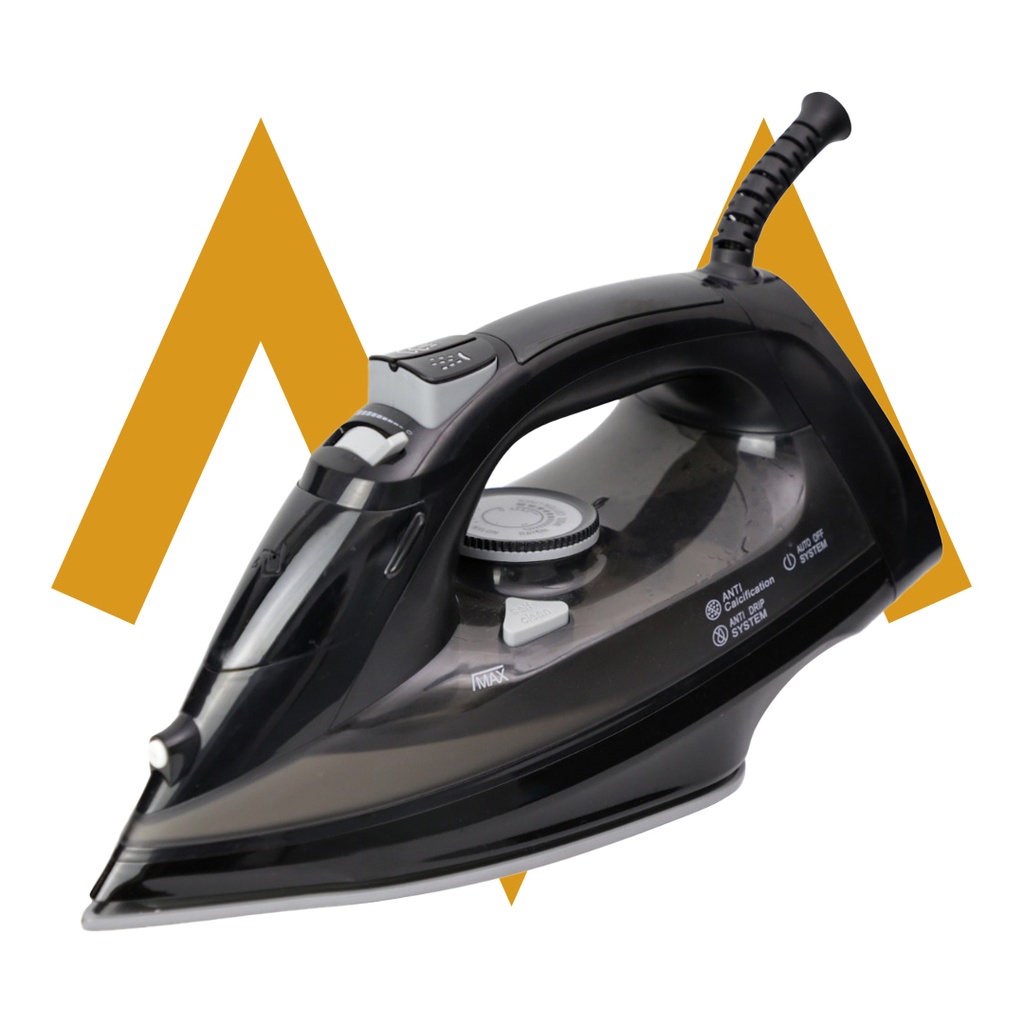 7MD Electric Steam Iron – 1800W Ceramic Soleplate, Hotel-Grade, Safe & Powerful | 7MD-HS-05 |