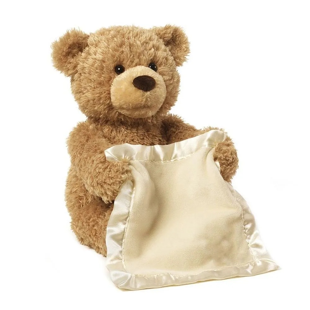 MOMMY & ME Peekaboo Bear for Kids is a singing, talking musical teddy bear with a cover for hiding | MM-39625 |