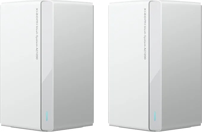 AC1200 Mesh WiFi System (2-Pack) – Dual-Band 1200Mbps, Covers 2800 ft², 2.4GHz & 5GHz, Gigabit Ethernet, Self-Networking | RD13 |