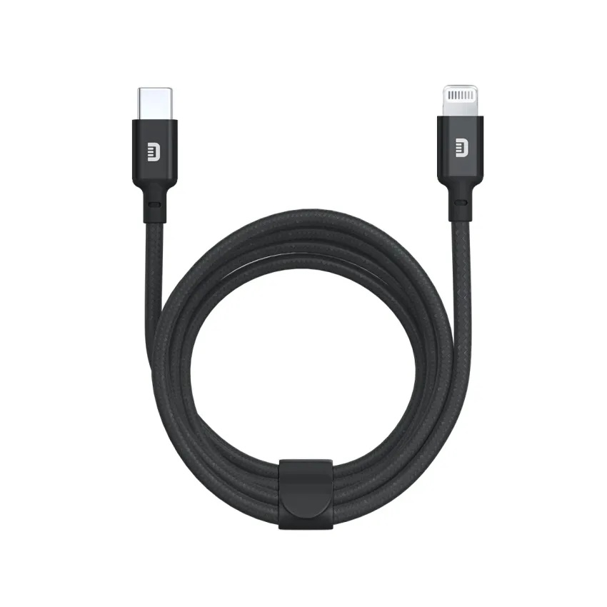 Zendure SuperCord Type-C to Lightning Cable 1M – MFi Certified, Nylon Braided, 50,000 Bend Lifespan, Fast Charging, Durable & Flexible | ZDASAC2C-MFI |