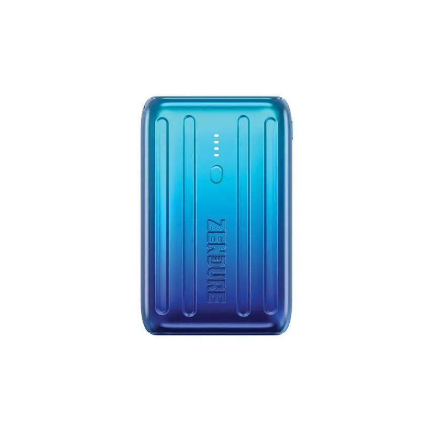 باور بانك سوبر ميني 20 بسعة 10000mAh من زندور - شحن سريع 20 واط PD - صغير بحجم البطاقة ومناسب للسفر | ZDSM10PD20-ob\s\b - FC |