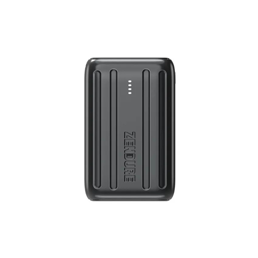 باور بانك سوبر ميني 20 بلس بسعة 20000 مللي أمبير من Zendure | صغير الحجم مع مخرج USB-C PD بقوة 20 واط ومنفذ USB-A م: | ZDSM20PD20- ob\s\b - FC |