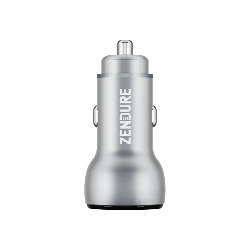 شاحن سيارة Zendure SuperDrive بقوة 48 واط | USB-C PD 30W + USB-A QC 3.0 18W | شحن سريع مع شاشة رقمية | ZDSD66W1C1A-A48 |