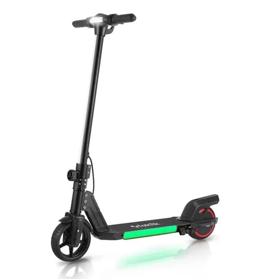 سكوتر كهربائي للأطفال من Taktik – قابل للطي، 150 واط، أضواء RGB، مدى 5 كم، مناسب للأعمار من 5 إلى 12 سنة | TT-EKS |