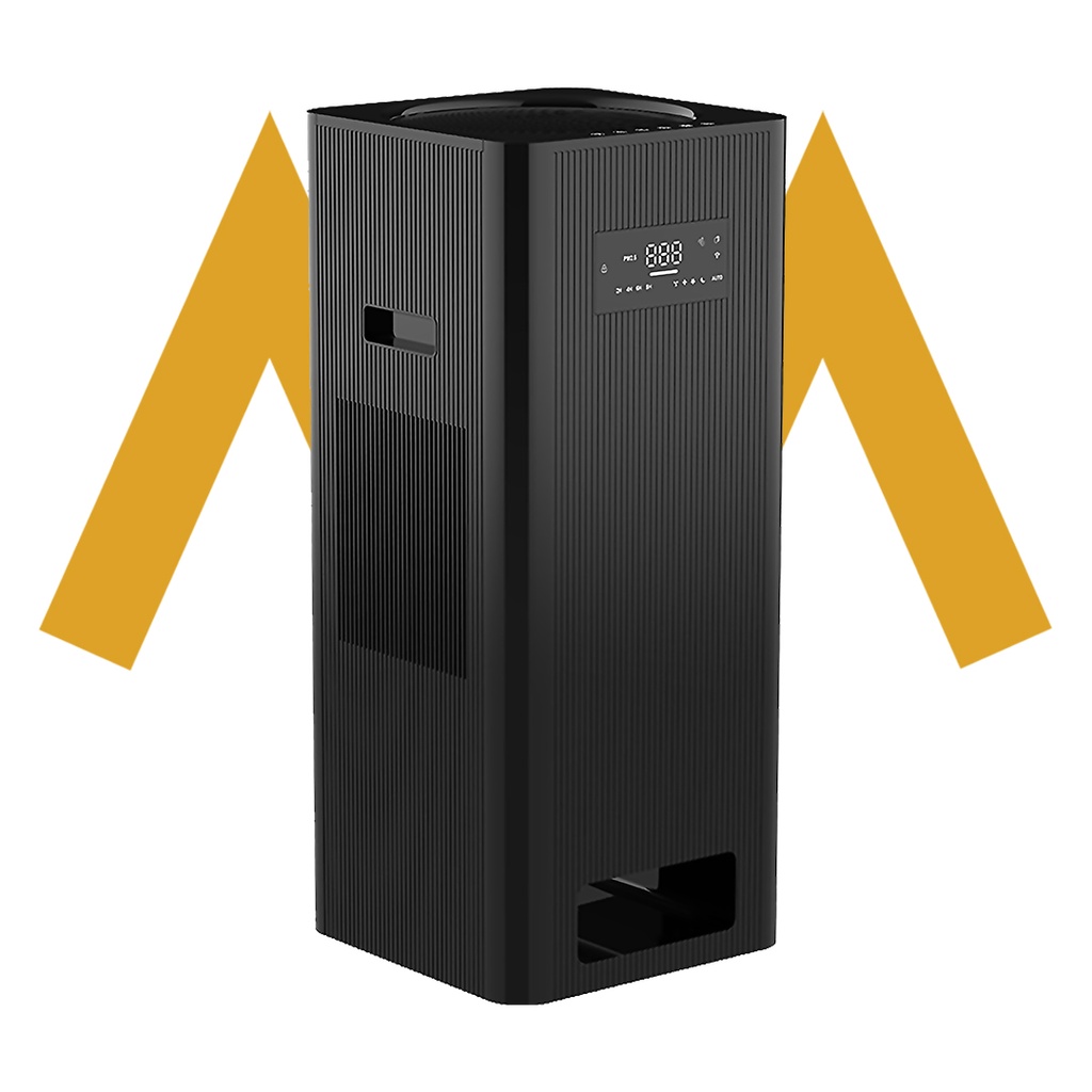 7MD Air Purifier – 73W High CADR 500m³/h | 5-Speed Air Cleaner for 35–60㎡ Rooms with Auto Mode, Sleep Timer, Child Lock & Air Quality Display | 7MD-50B |
