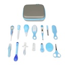 AMOR TINY Baby Grooming Kit – Portable Baby Care Essentials Set with Zipper Case