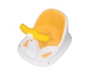 AMOR TINY Baby Shower Chair | Secure, Ergonomic Baby Bath Seat with Handle – Anti-Slip Suction, Easy to Clean, Versatile Infant Support