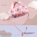 خوذة حماية رأس الطفل من AMOR TINY للزحف والمشي – واقٍ ناعم قابل لضبط المقاس، خفيفة وبتهوية ممتازة، مناسبة لحماية الأطفال من الصدمات اليومية