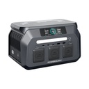 Powerology Dynamic800 Portable Power Station – 800W, 512Wh LiFePO4 Battery, PD 100W USB-C Fast Charging, Solar Compatible, Multiple Output Ports, Built-in Flashlight | PWP800WBK |