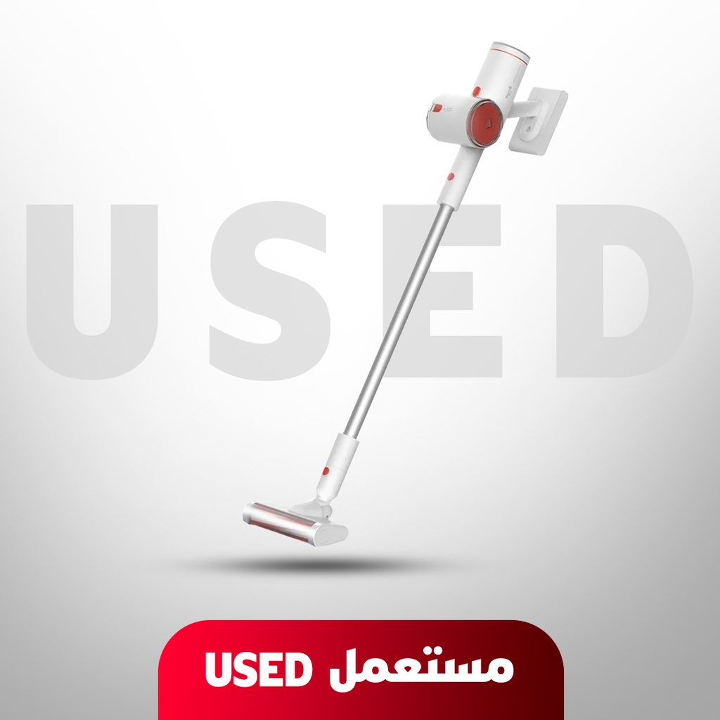 🚨 مستعمل 🚨 مكنسة كهربائية لاسلكية محمولة من Deerma | م: VC25 | 🚨 بدون كرتون 🚨 غير خاضع للضمان 🚨
