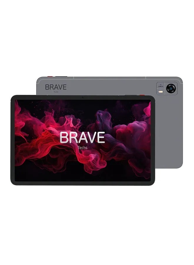 آيباد BRAVE T3 Ultra بسعة 128 جيجابايت وذاكرة 8GB+8GB RAM وشاشة 11.97 بوصة LTE باللون الرمادي مع لوحة مفاتيح | شاشة 2K Incell | معالج ثماني النواة | أندرويد 15 | بطارية 8000mAh | نظام صوت رباعي  مع دعم وتحديث للبرامج مجانا لمدة سنة واحدة