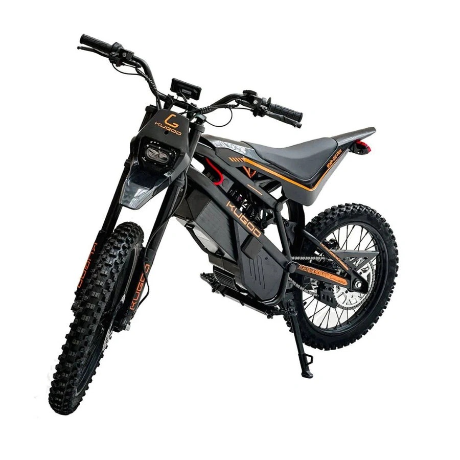KUGOO WISH 02 PRO Electric Dirt Bike – 2500W Off-Road Pit Bike, 70 km/h Top Speed, 60 km Range, Hydraulic Suspension, Steel Frame, Fatbike Tires