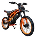 KUGOO WISH 02 PRO Electric Dirt Bike – 2500W Off-Road Pit Bike, 70 km/h Top Speed, 60 km Range, Hydraulic Suspension, Steel Frame, Fatbike Tires