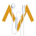 7MD Type-C Digital Wired Earphones - Single side | 7MD44625 |