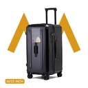 7MD SuitCase Multi-Purpose With High Capacity - Travel Bag inclouds airtag, pvs stickers, and luggage tag, 8-in-1 Compression Packing Organizers | Size: M / 22 INCH | 7MD-1906 |