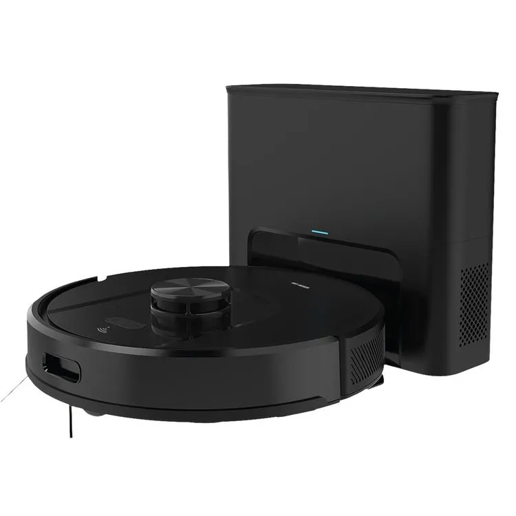 Green Lion Smart Robot Vacuum Pro – 4000Pa Suction, 360° LiDAR Navigation, Self-Empty Dock, 140min Runtime | GNRBVACP50BK |