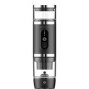 LePresso portabrew 4-in-1 Portable Coffee Machine – Milk Frother, 20-Bar Pressure, Battery Operated, 80mL Capacity | LPCFFM4IN1BK |