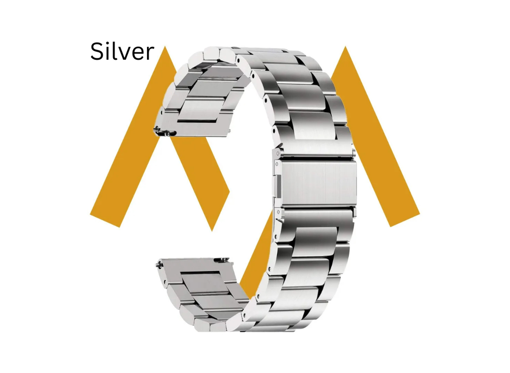 Stainless Steel Watch Strap for 7MD Watch – Quick Release Band, 304 Steel Link Bracelet, Available in 16mm / 18mm / 20mm / 22mm / 24mm Sizes |