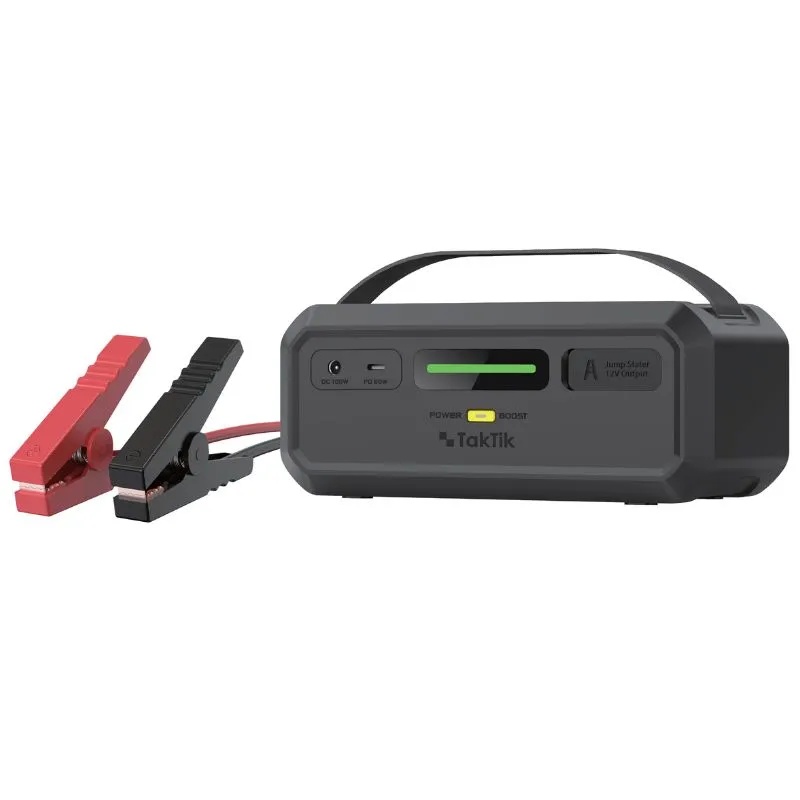 Taktik Jump Starter – Supercapacitor Powered, 1000 Amps, 12V Vehicle Compatibility | TT-JSBL-12V |