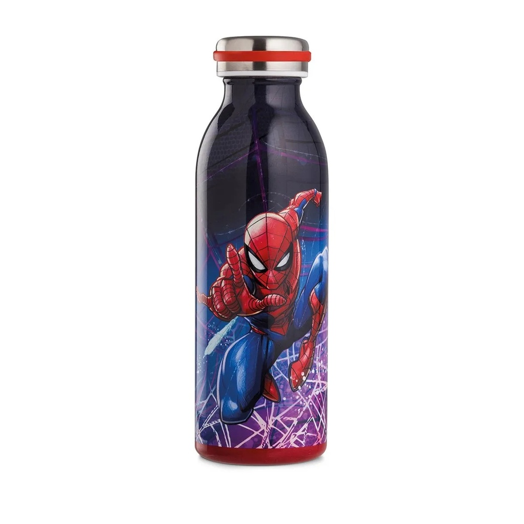 DISNEY Thermal Bottle – Marvel Design, 500ml Steel Insulated Water Bottle for Hot & Cold Drinks