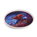 DISNEY Marvel Dessert Plate – 20cm, Spider-Man & Avengers Designs, Microwave & Dishwasher Safe, Superhero Collection | d.20 |