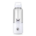 SANDOKEY Portable Blender Juicer Cup – 500ml Capacity, 75W Power, USB Rechargeable, Personal Smoothie Maker With Silicone Ice Cube Tray | P2019R |