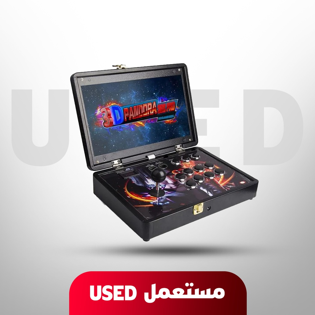 🚨 مستعمل 🚨 وحدة ألعاب باندورا RRTV المحمولة لألعاب الريترو مع 28,000 لعبة وشاشة HD ومعالج 8 نوى بسعة 32GB 🚨 غير خاضع للضمان 🚨