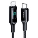 ACEFAST 1.2m USB‑C to Lightning Fast Charging & Data Cable – 30W PD, LED Display, Braided Design | C6‑01 |