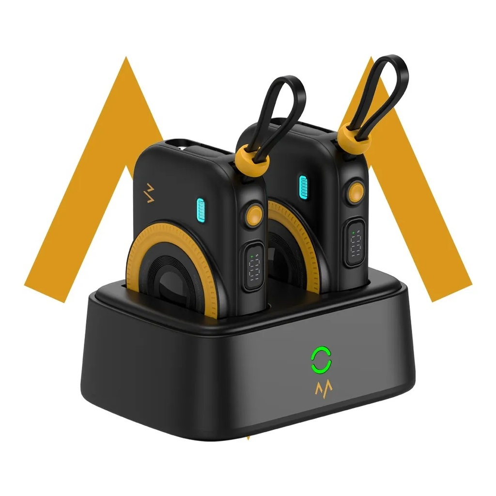 7MD Magnetic Wireless Power Bank Combo (2×10000mAh) with 22.5W Fast Charging, LED Display & Charging Base | 7MD45525 |