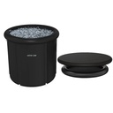 مسبح حوض الثلج من جرين لايون – سعة 350 لتر للاستحمام البارد واستعادة نشاط الرياضيين، مناسب لمستخدمين بطول حتى 6 أقدام و7 بوصات، مصنوع من PVC مقاوم للماء ونسيج أوكسفورد مع عزل رغوي، للاستخدام الداخلي والخارجي | GNICEBTTUBBK |