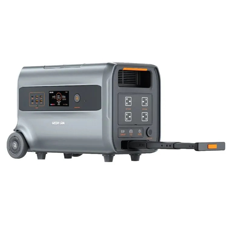 Green Lion Power Station – 2400Wh LiFePO4 Backup Battery with PD100W, Solar & AC Input, LED Display, EV-Grade Power Supply | RG2400 | GNRG2400PSGY |