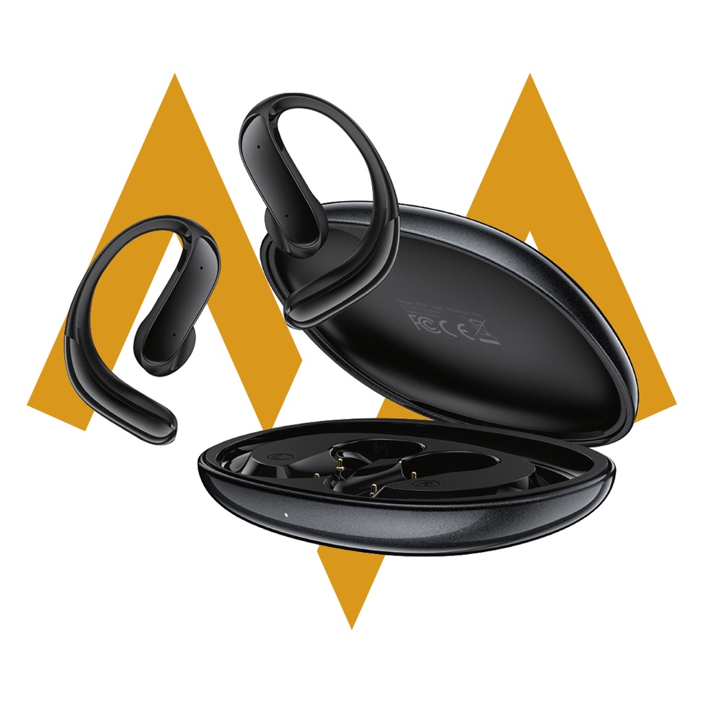 I HEAR YOU | 7MD Wireless Bluetooth Earphones – Ear Hook Design, Comfortable & Stable Fit, 4–5 Hours Playtime, Fast Charging Case (300mAh) | 7MD47325 |