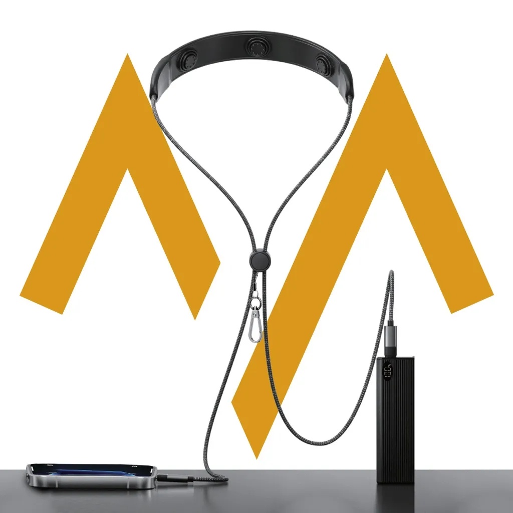 ابتكار | كيبل شحن سريع PD100W من حمد ستور مع جهاز تدليك للرقبة – تايب سي إلى تايب سي، بقدرة 5 أمبير، 3 أوضاع تدليك، تصميم سيليكوني، بطول 1.4 متر | 7MD47125 |