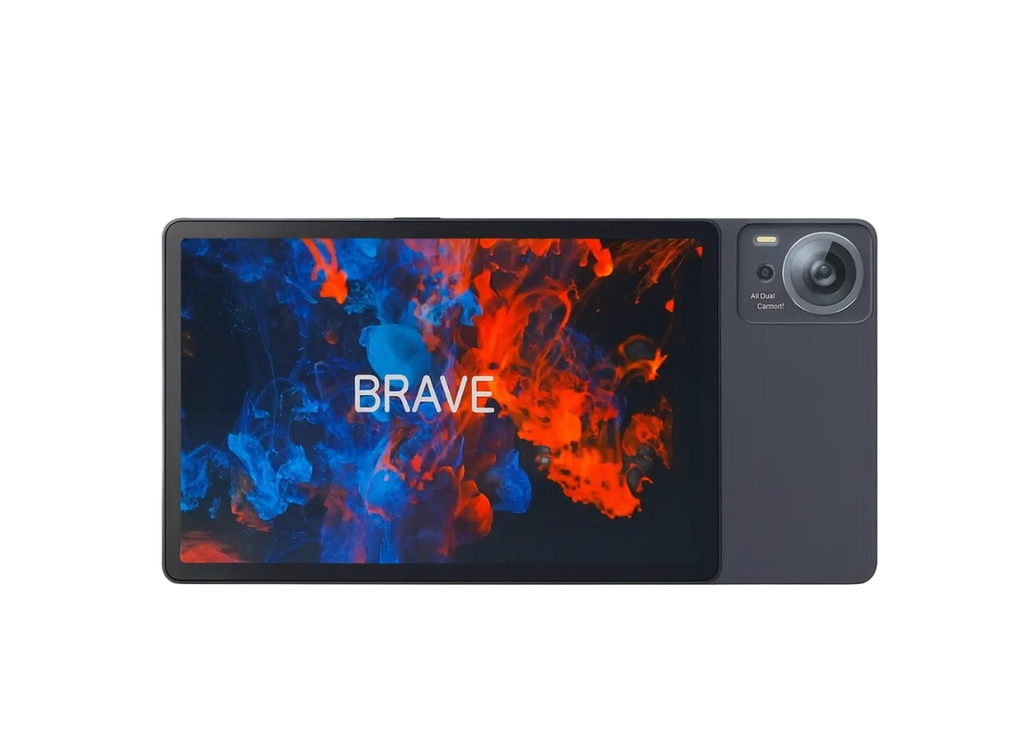 تابليت BRAVE T3 Max مقاس 10.95 بوصة بنظام Android 15 – معالج MTK Helio G80 ثماني النواة، ذاكرة 8 جيجابايت (4+4)، سعة تخزين 128 جيجابايت، كاميرا مزدوجة بالذكاء الاصطناعي 13 ميجابكسل، بطارية 8000 مللي أمبير، شبكات 4G LTE، أربعة مكبرات صوت، شحن سريع PD، مع كفر جلدي قابل للطي