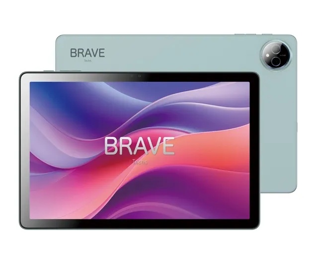 Brave T3 LITE WiFi Tablet – 10.1-Inch Display, 128GB Storage, 4GB RAM + 4GB Virtual RAM, Android 15, Octa-Core Processor, 6000mAh Battery With a Case For kids