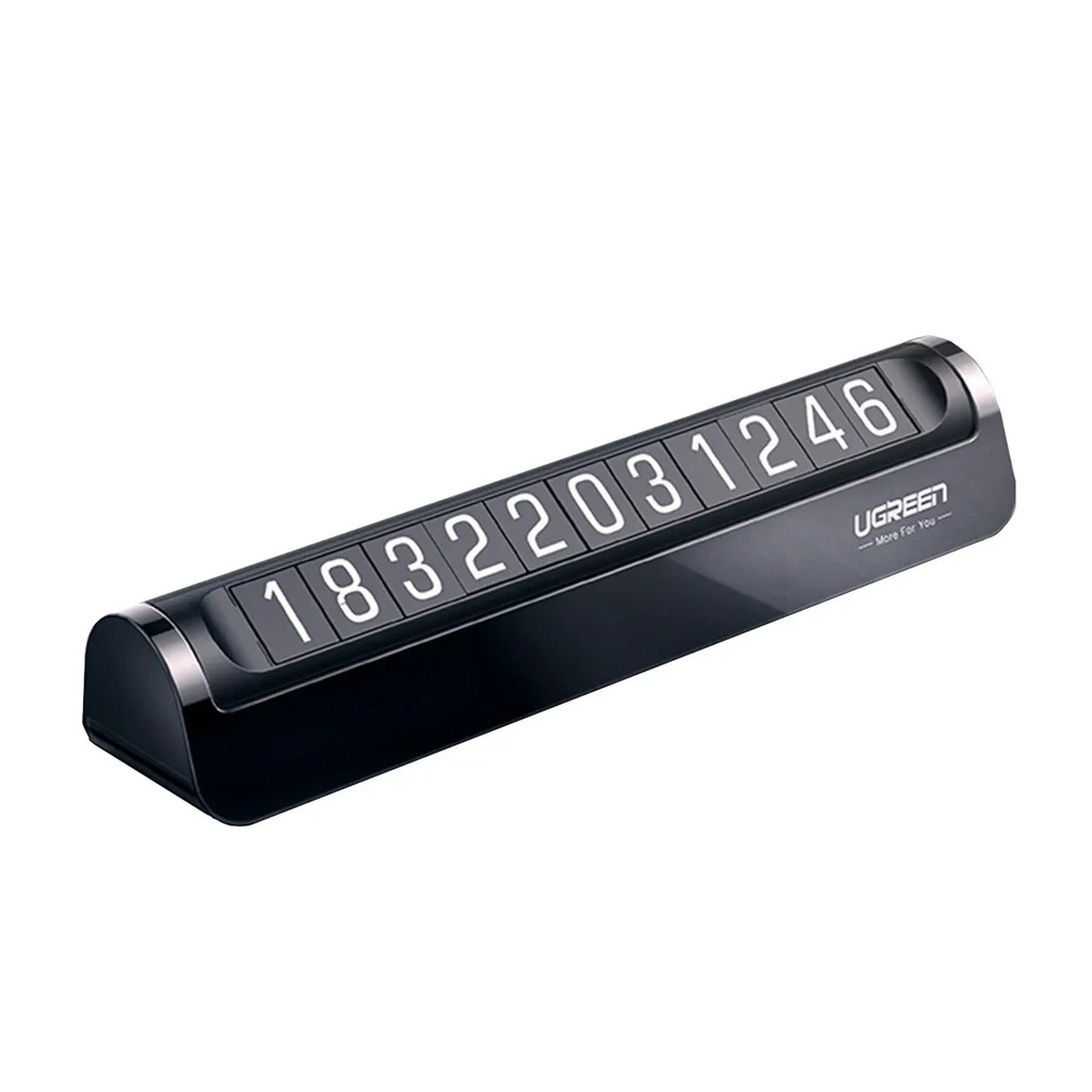 UGREEN Car Parking Card – Rotating Hidden Phone Number Display, Temporary Windshield Parking Sign Accessory | LP178 |