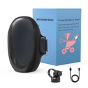 Rechargeable Baby Stroller Rocker – Electric Automatic Swing, Adjustable Speed, 40-Minute Timer, Compatible with Most Strollers