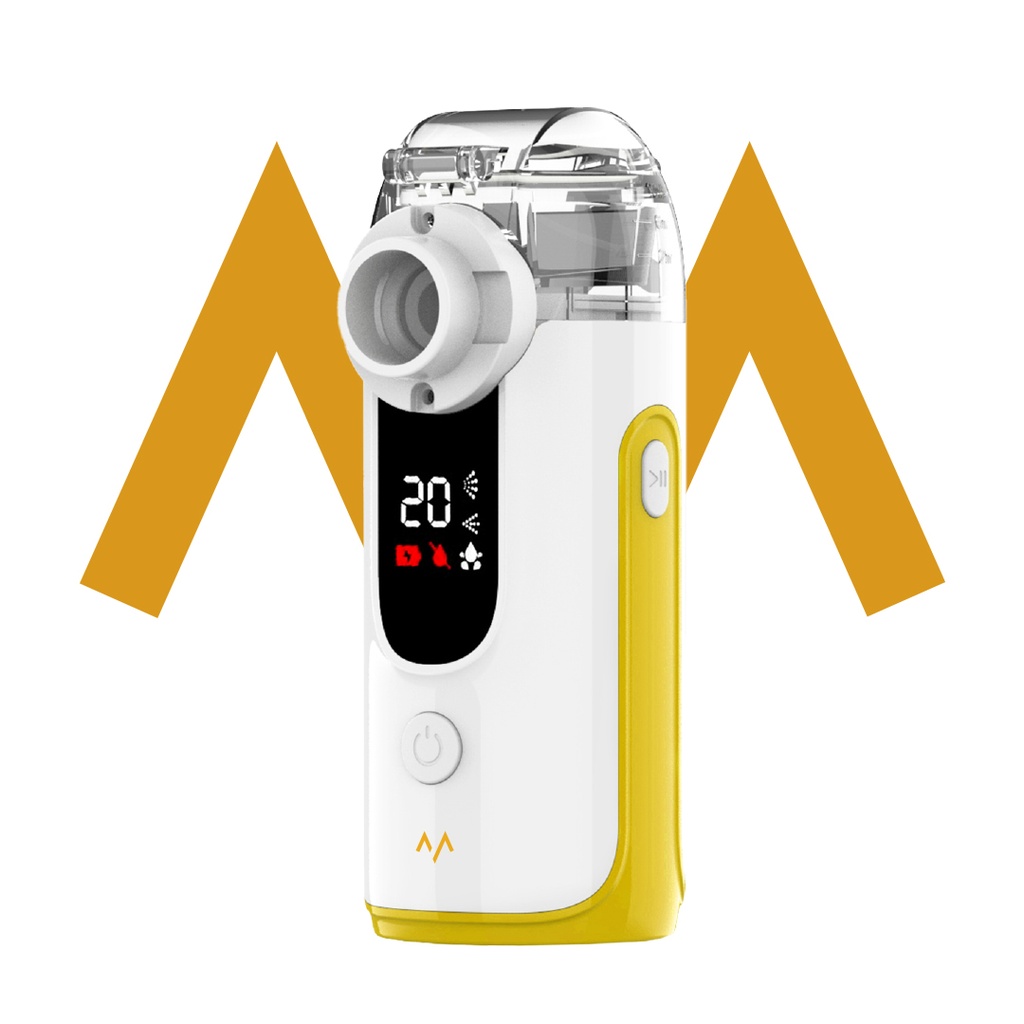 7MD Mesh Nebulizer – Portable Rechargeable Ultrasonic Nebulizer with Digital Display, Microporous Atomization Technology, Low Noise, USB-C Charging, 2 Airflow Modes, Auto Shut-Off, for Adults & Kids | 7MD49825 |