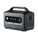 UGREEN PowerRoam 680Wh 600W Portable Power Station – Fast-Charging PowerZip Technology, U-Turbo 1500W Support, EV-Rated LFP Batteries (3000+ Cycles), Solar/DC/AC Input, 965W Total Output | GS600 - 15051A |